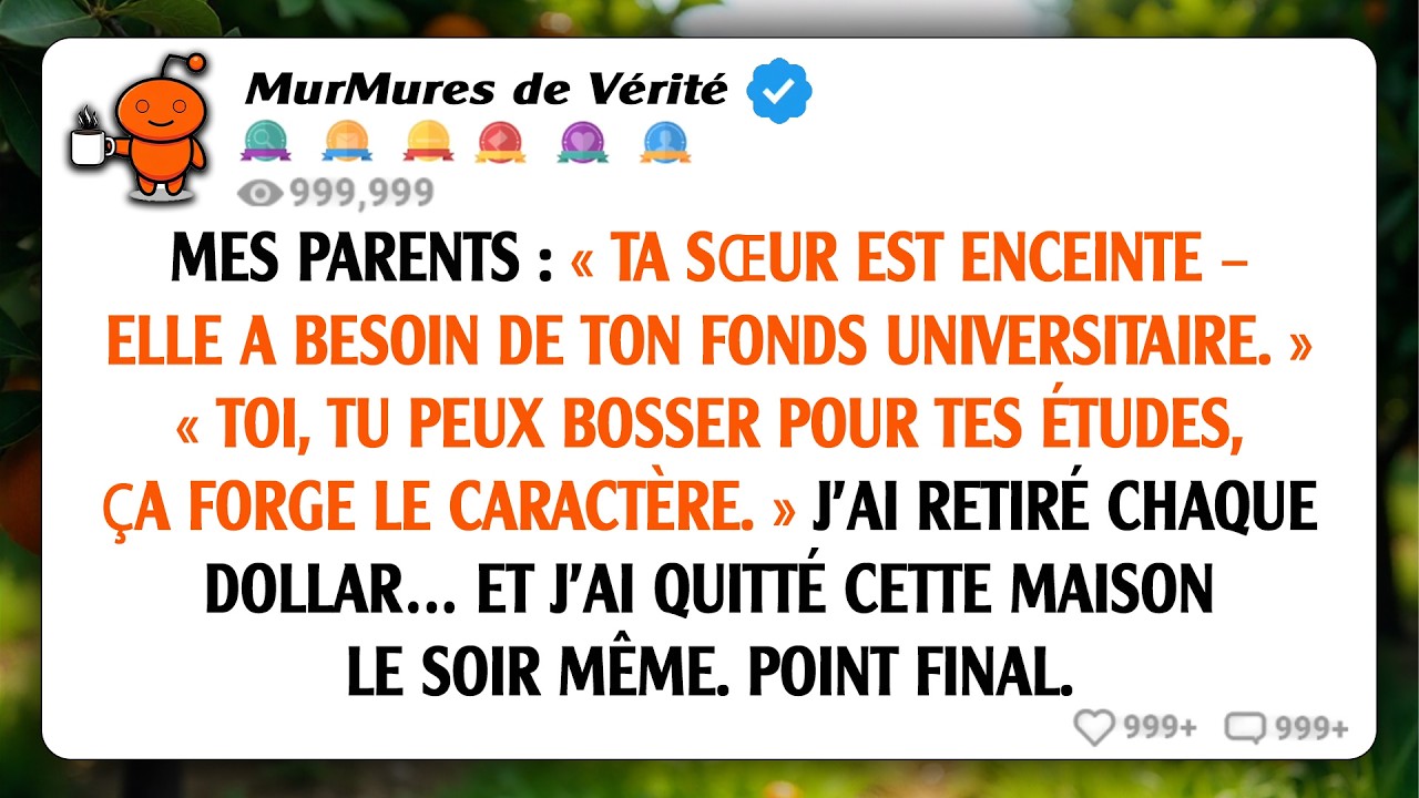 Mes parents ont dit : 