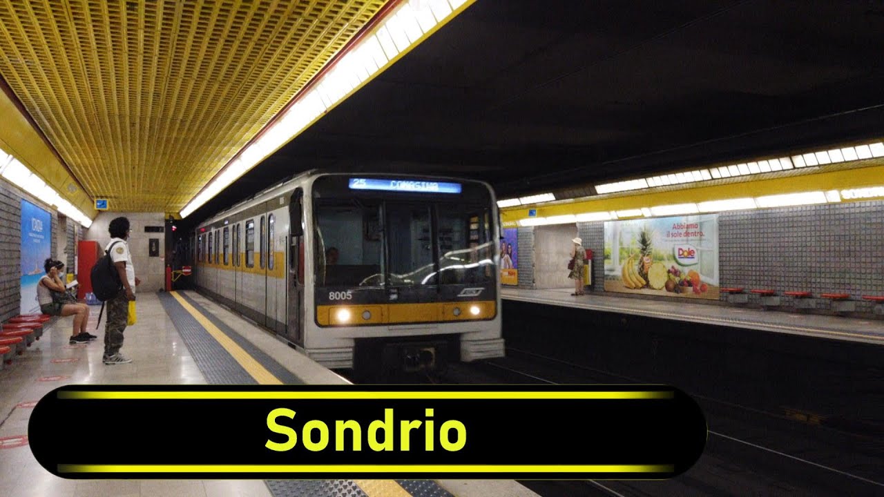 Metro Station Sondrio - Milan 🇮🇹 - Walkthrough 🚶