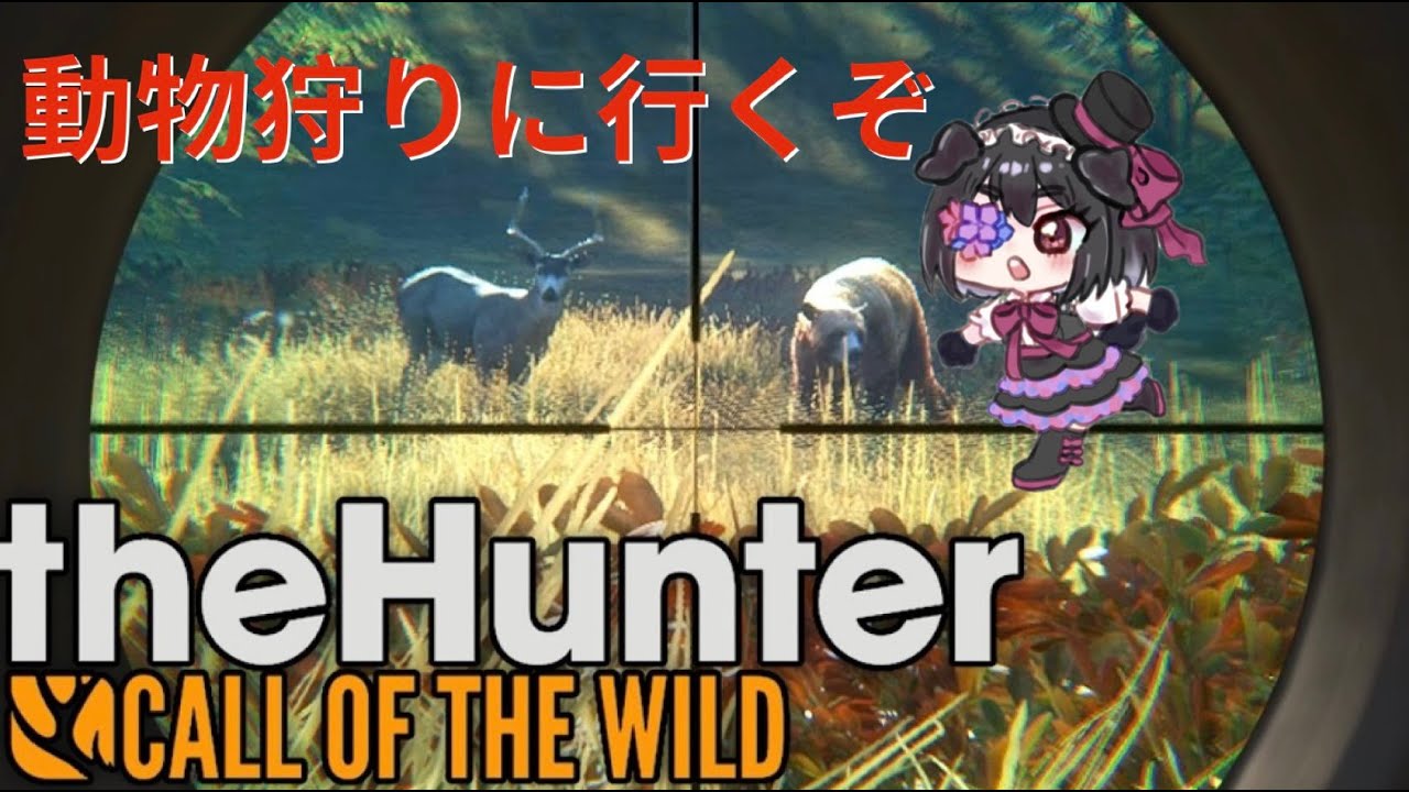 【theHunter Call of the Wild】ゲリラ枠の朝は早い（深夜）