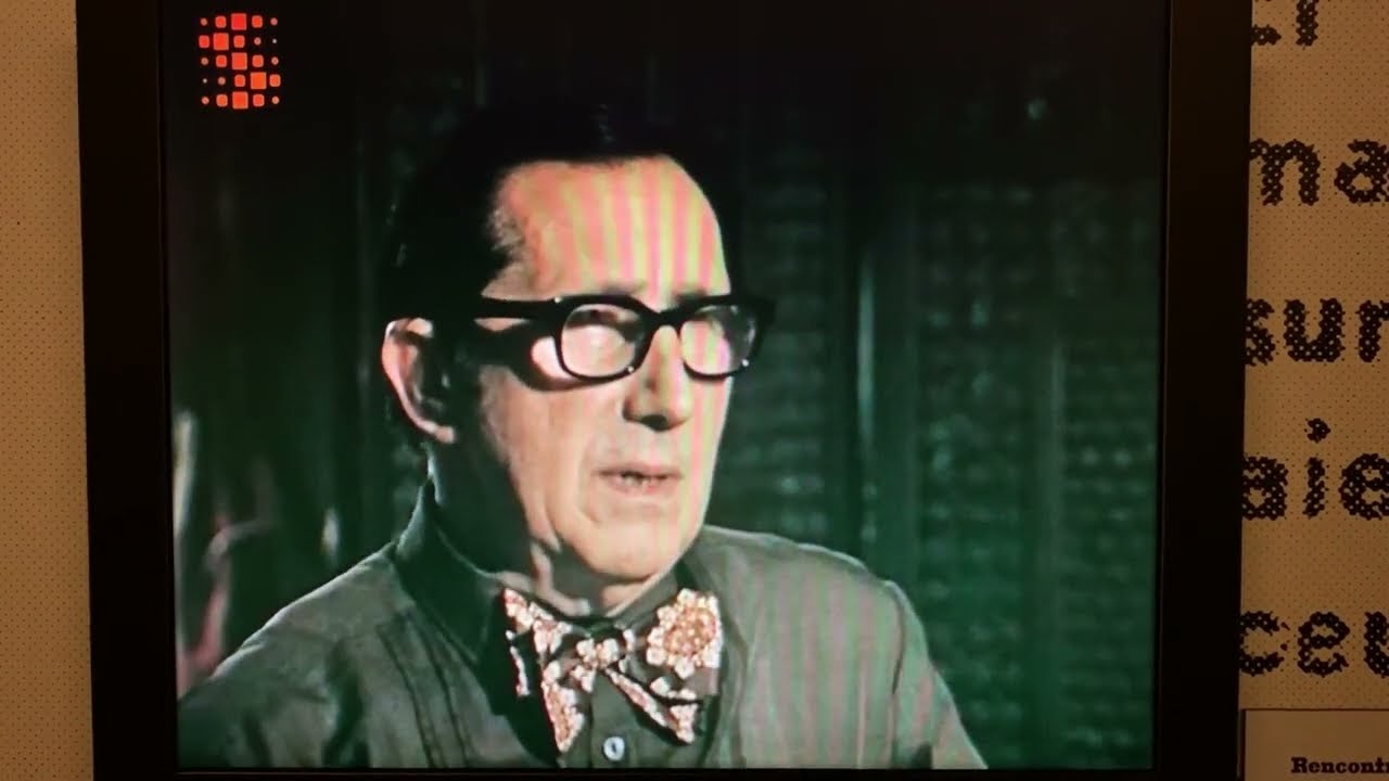 Interview d'Edgar P. Jacobs (Exposition Scientifiction musée des Arts et Métiers 2019)