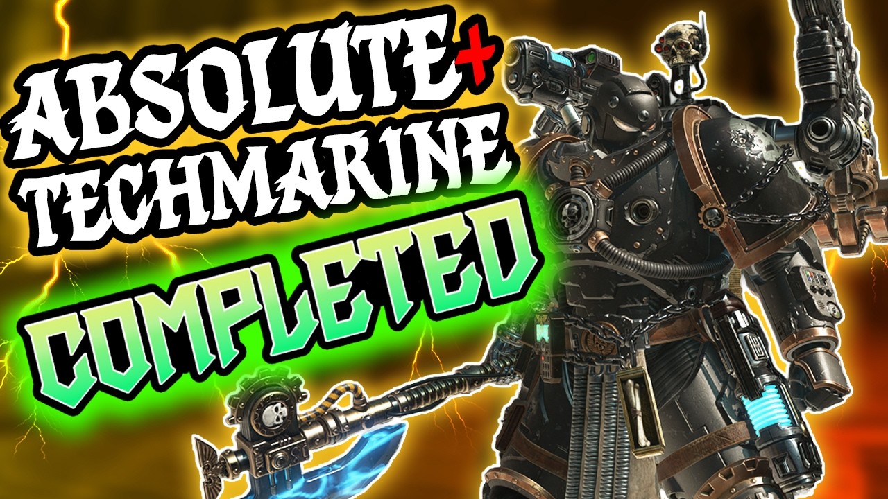 NEW Techmarine True SOLO Build CLAPS 5 Terminus in Absolute+ Decap! - Space Marine 2