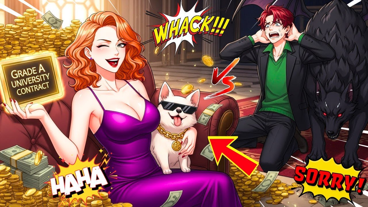 Filhote Fraco é Besta Divina Reencarnada | Jovem Rico Apanha da Própria Invocação | Manhwa Fantasia