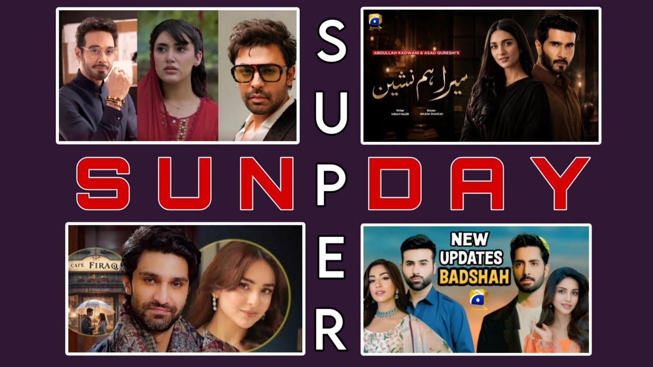 Lahkt E Jigar | Cafe Firaaq | Double Siyaapa | Badshah | Super Sunday EP#58 | Dramaz Review 