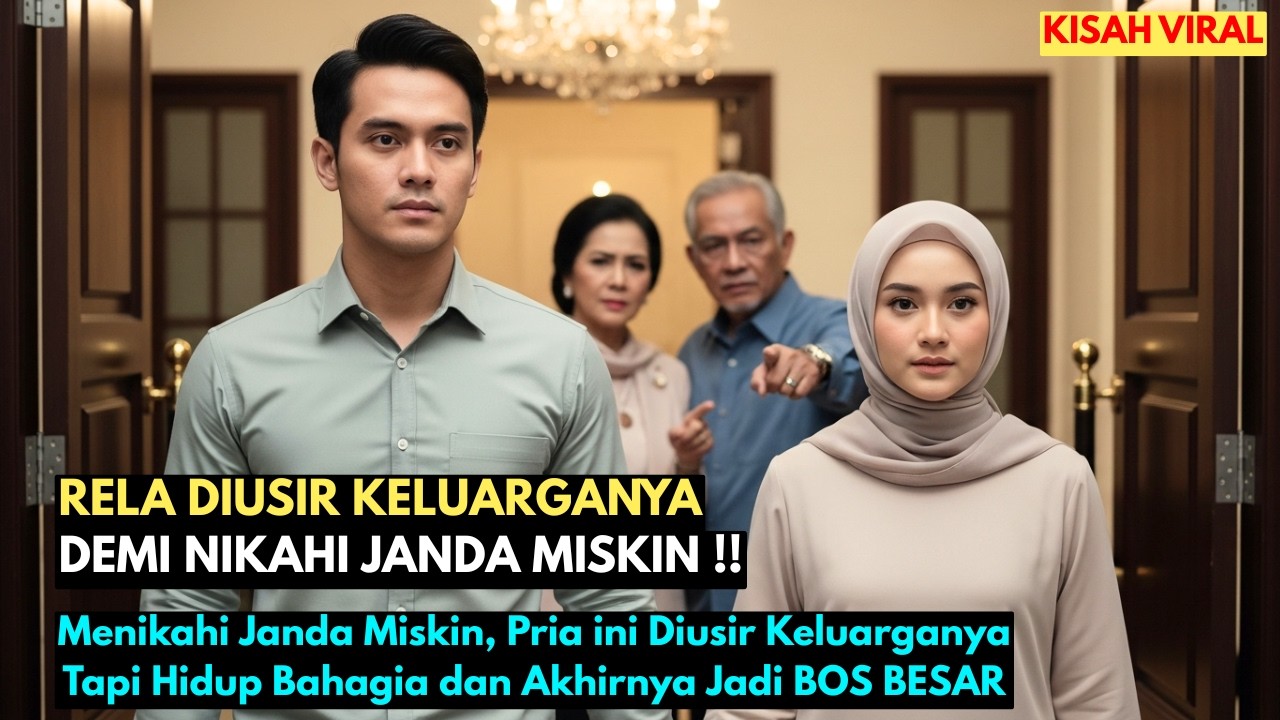 Menikahi Janda Miskin, Pria ini Diusir Keluarganya Tapi Hidup Bahagia dan Akhirnya Jadi BOS BESAR