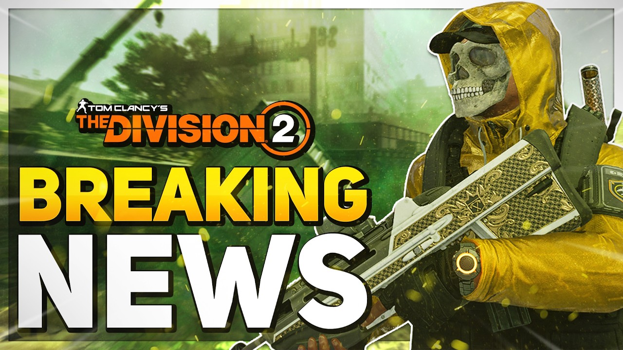 *BREAKING NEWS* DOUBLE XP Tomorrow, New Title Update, PTS, & More! - The Division 2: News Update