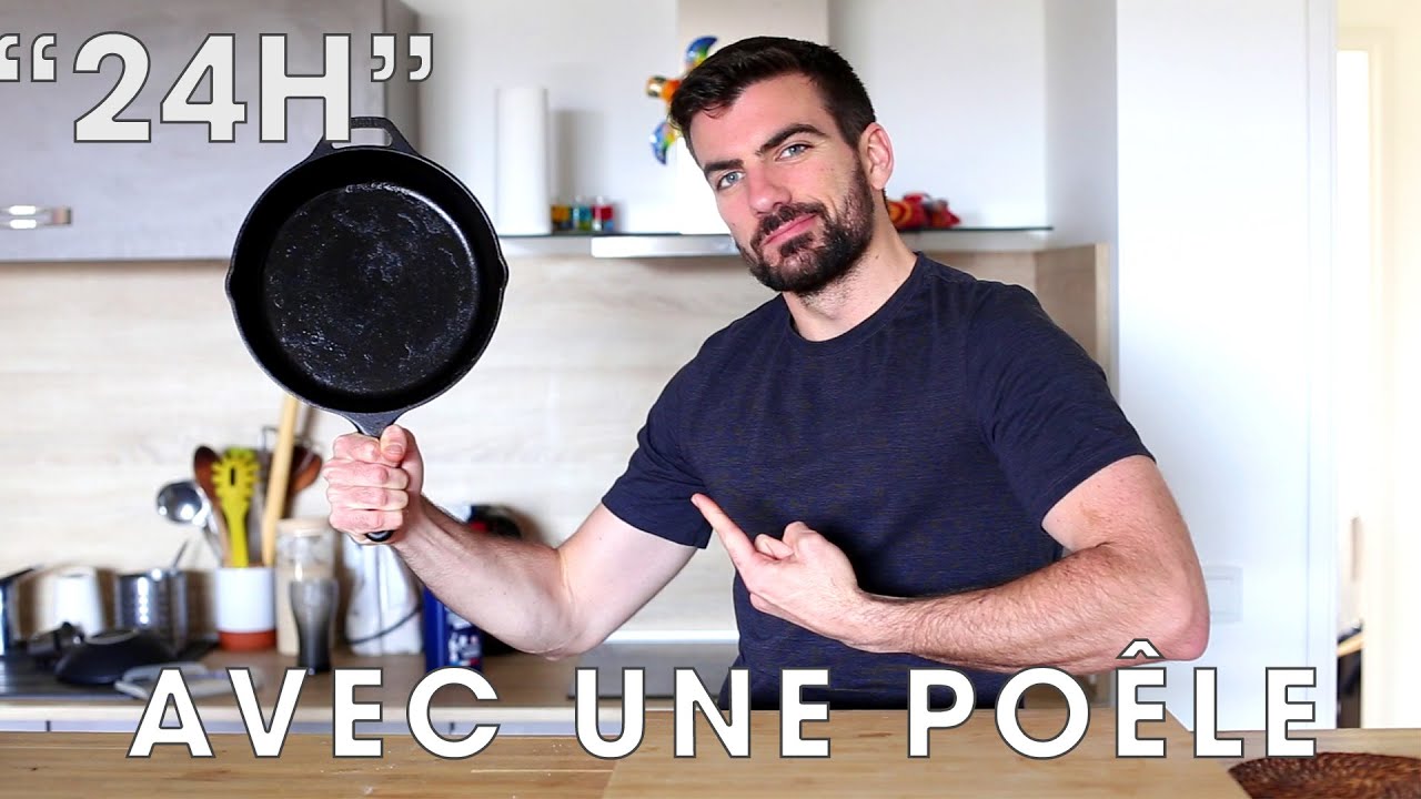 Semaine défis - 3/7 - Journée avec une poêle - Tortilla sans œuf, tatin simplifiée et faux gnocchis