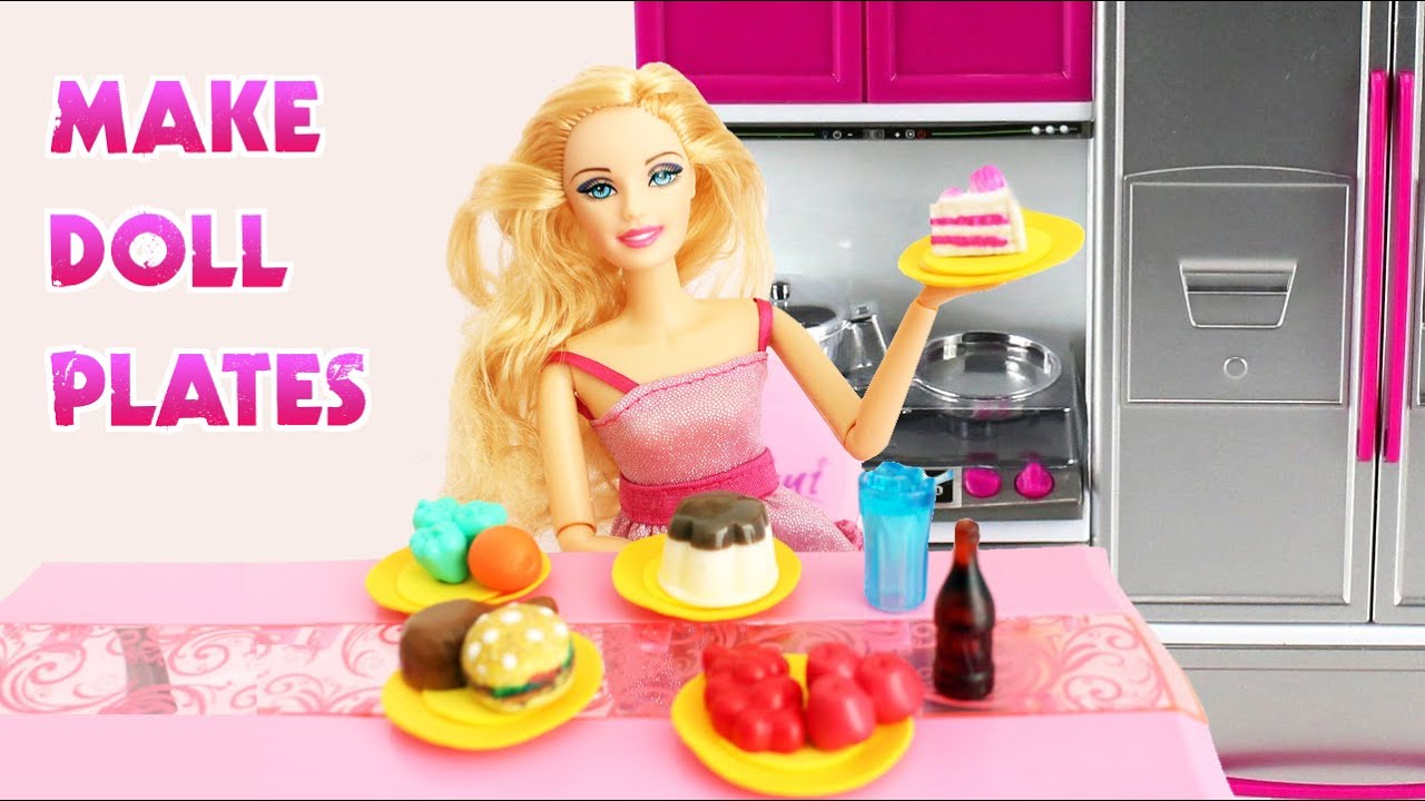 How to Make Easy Doll Plates Tutorial - Easy Doll Crafts - SimpleKidsCrafts - simplekidscrafts