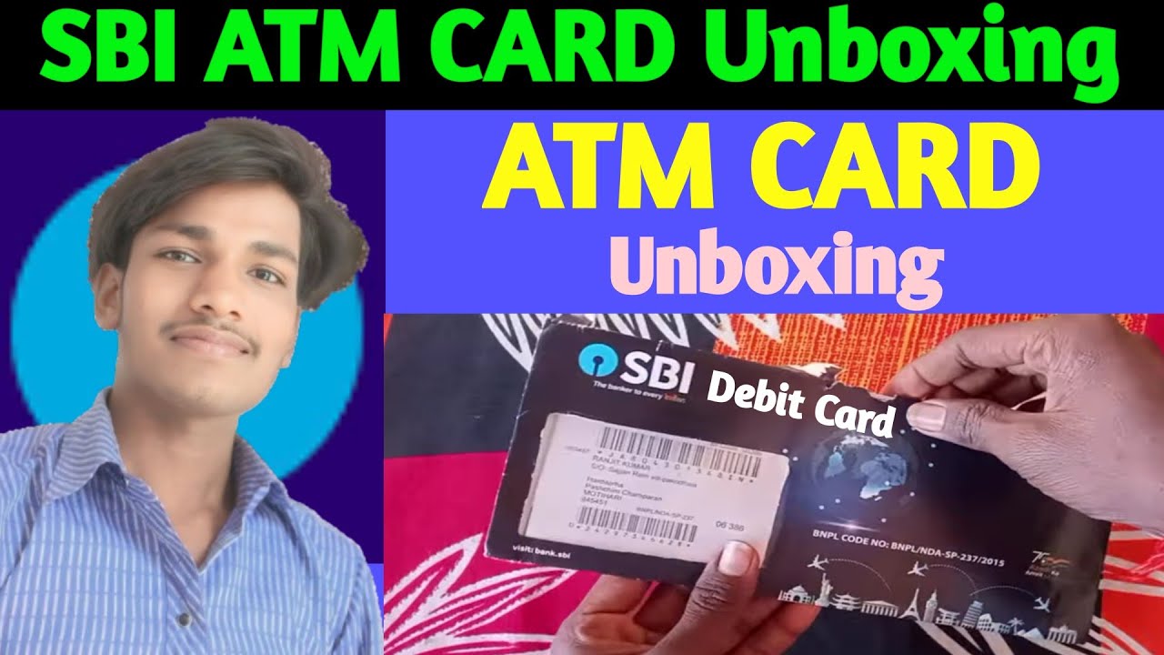 SBI Global Debit Card Unboxing / SBI Welcome Kit Unboxing / ATM CARD / SBI ATM CARD UNBOXING -Ranjit