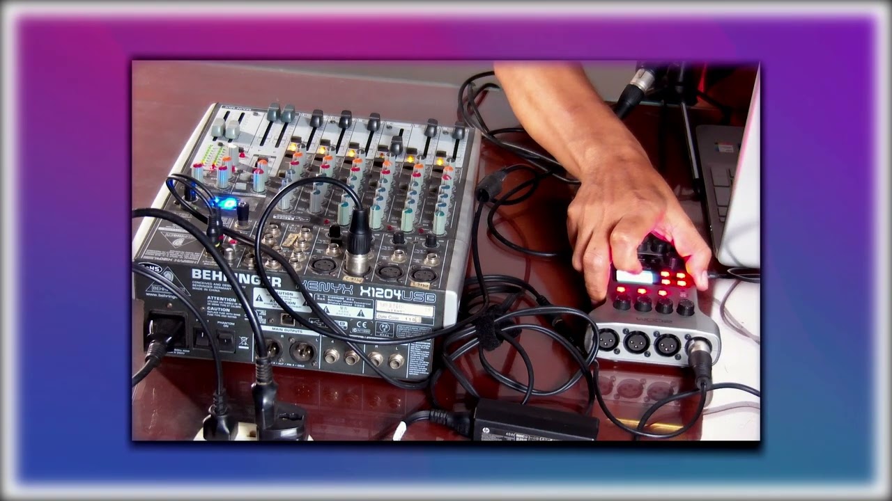 ¡Así se hace un streaming en vivo fácil! Mixer + Interfase de audio. #streaming