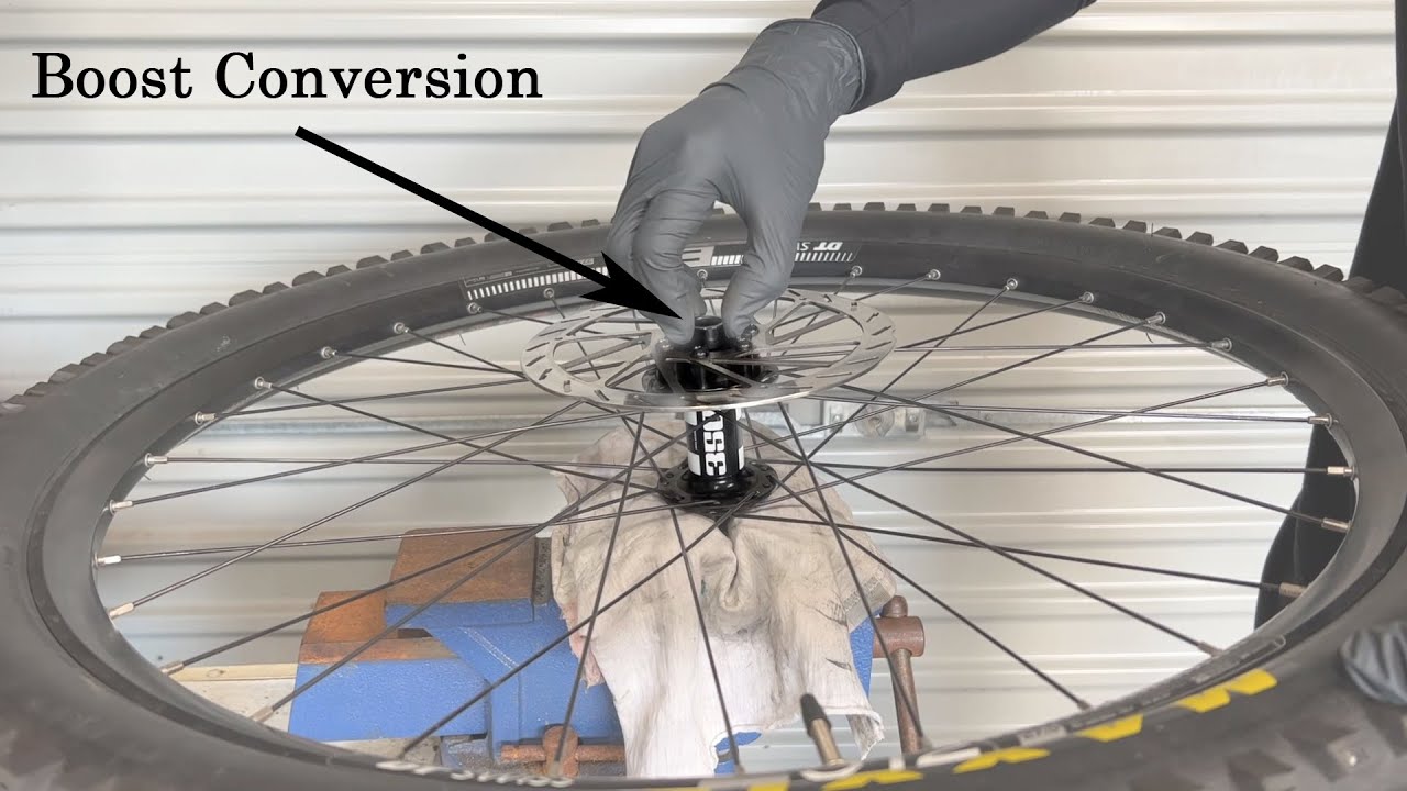 Non Boost to Boost Hub Conversion  - DT 350 + Wolftooth Boostinator DF3