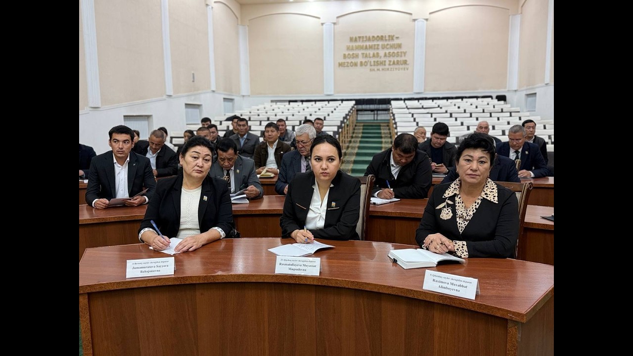 Amudaryoda “Mahalliy Kengashlar faoliyatini namunali tashkil etish” mavzusida seminar bo‘lib o‘tdi