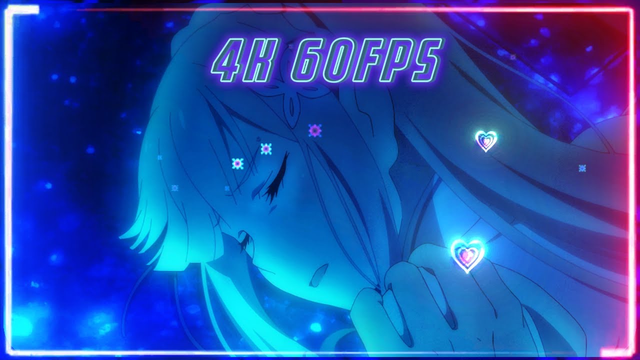 Rezero 4k 60fps clips for editing| Emilia/Echidna/Satella/Witch tea party scene🔥