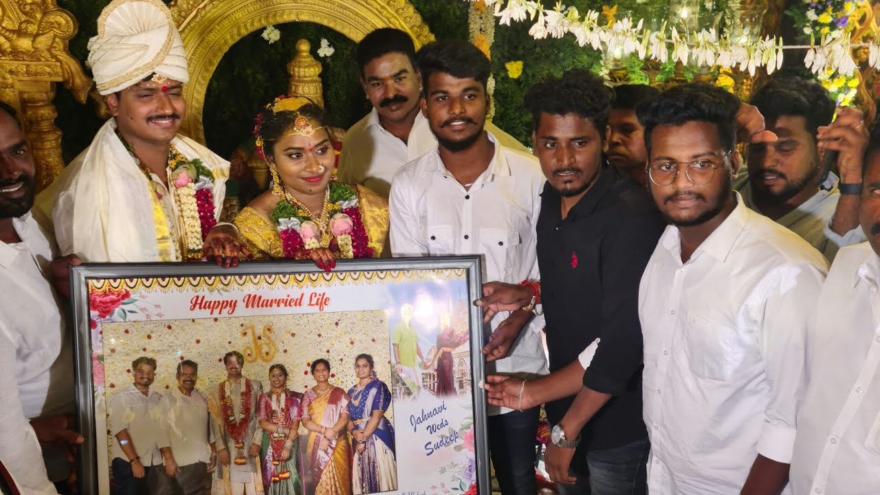 Grand wedding 2022 | choppadandi #mla sunke ravi shankar daughter marriage
