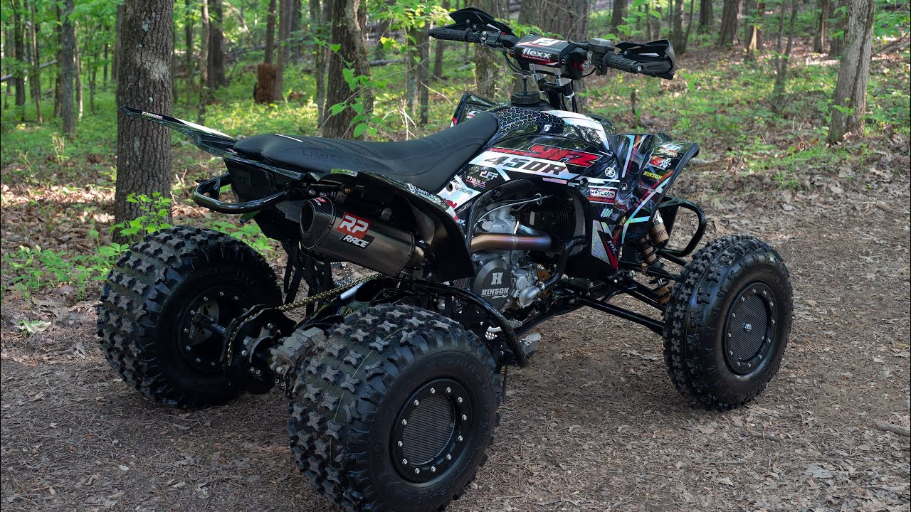 YFZ 450R Build , Final assembly , Code name: Kylo