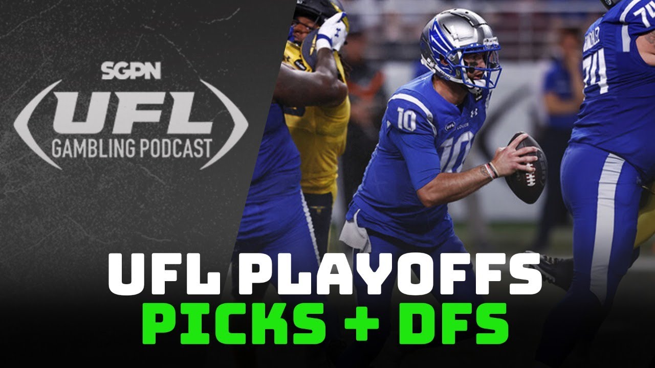 UFL Playoff Picks + DFS