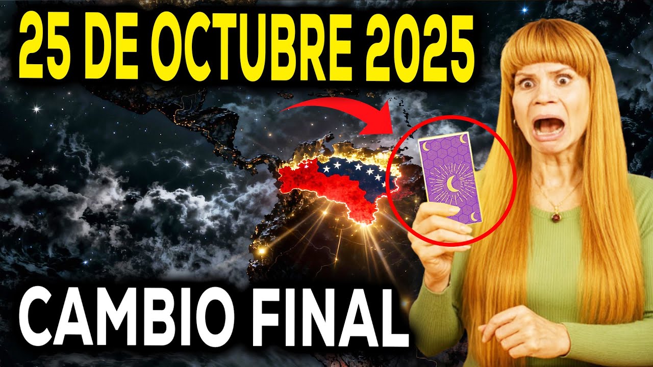 VENEZUELA 25 DE OCTUBRE 2025: LA PROFEC&Iacute;A M&Aacute;S IMPACTANTE DE MONI VIDENTE QUE CAMBIAR&Aacute; AM&Eacute;RICA LATINA