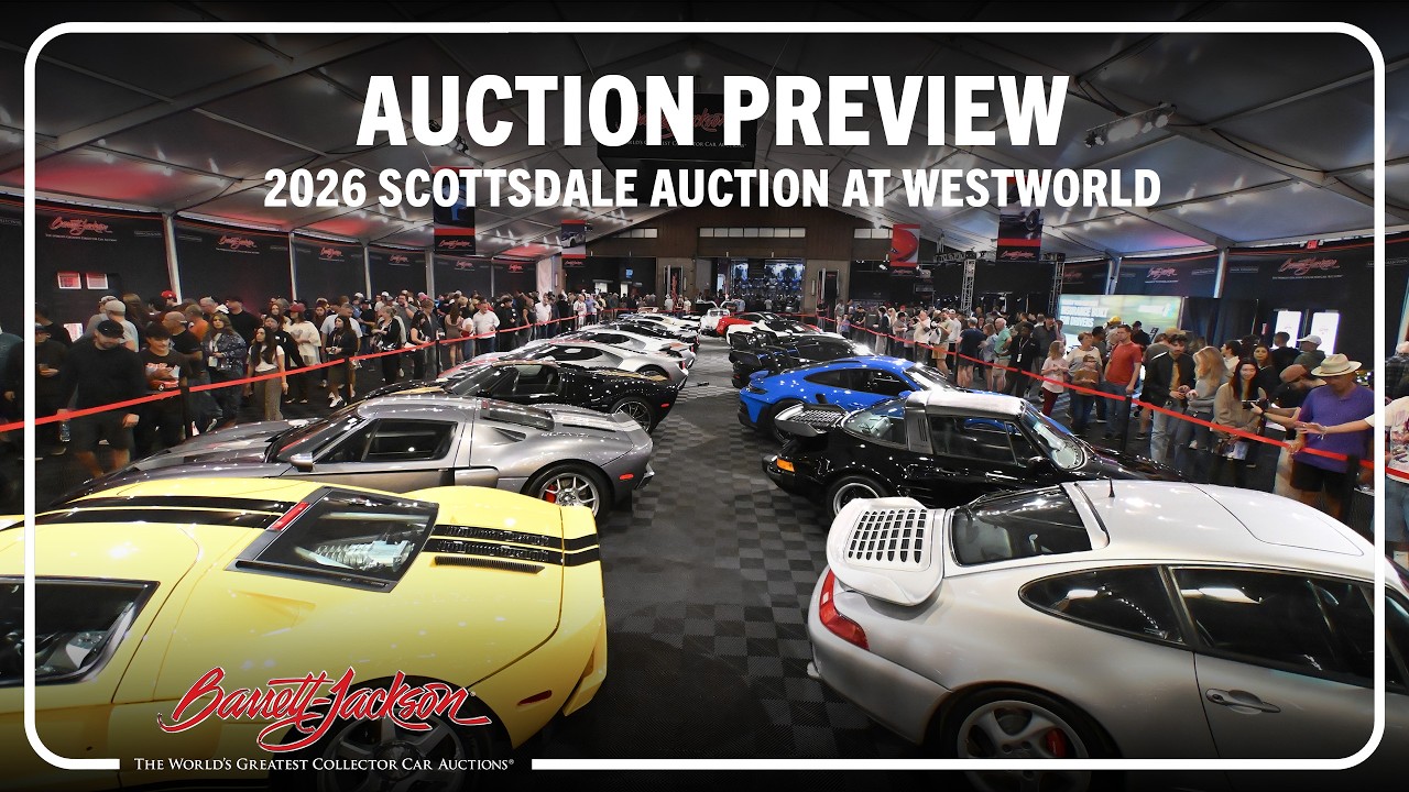 Barrett-Jackson 2026 Scottsdale Auction Preview - BARRETT-JACKSON