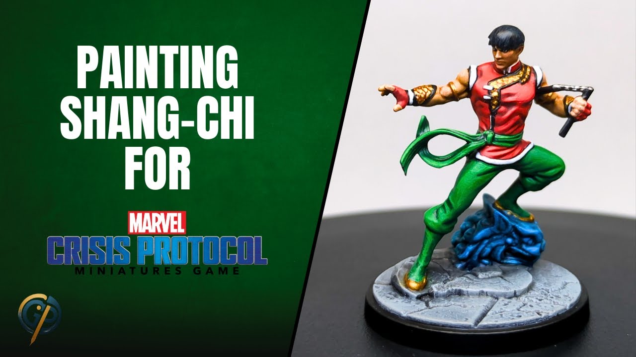 How to Paint Shang-Chi for Marvel Crisis Protocol