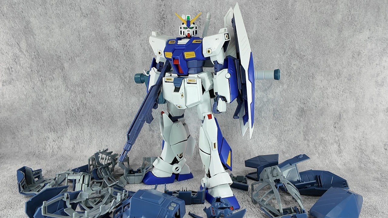 Gundam NT 1 MG Ver 2.0, 一鸣模型YM 001首發即制作！