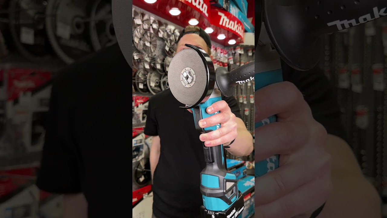 Нашумевшая угловая шлифовальная машина от Makita с системой X-Lock!🔥 Как Вам?