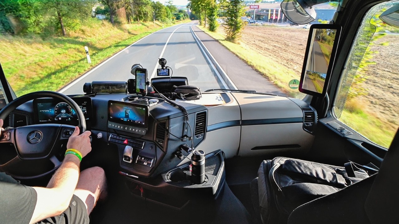 truck driving