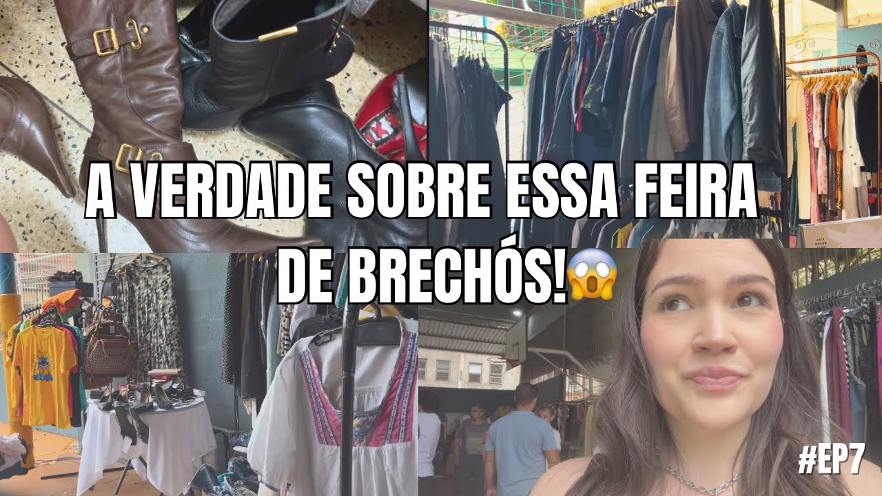 FUI NA FEIRA DE BRECHÓS MAIS FAMOSA DE BELO HORIZONTE (e me arrependi?) 🤔