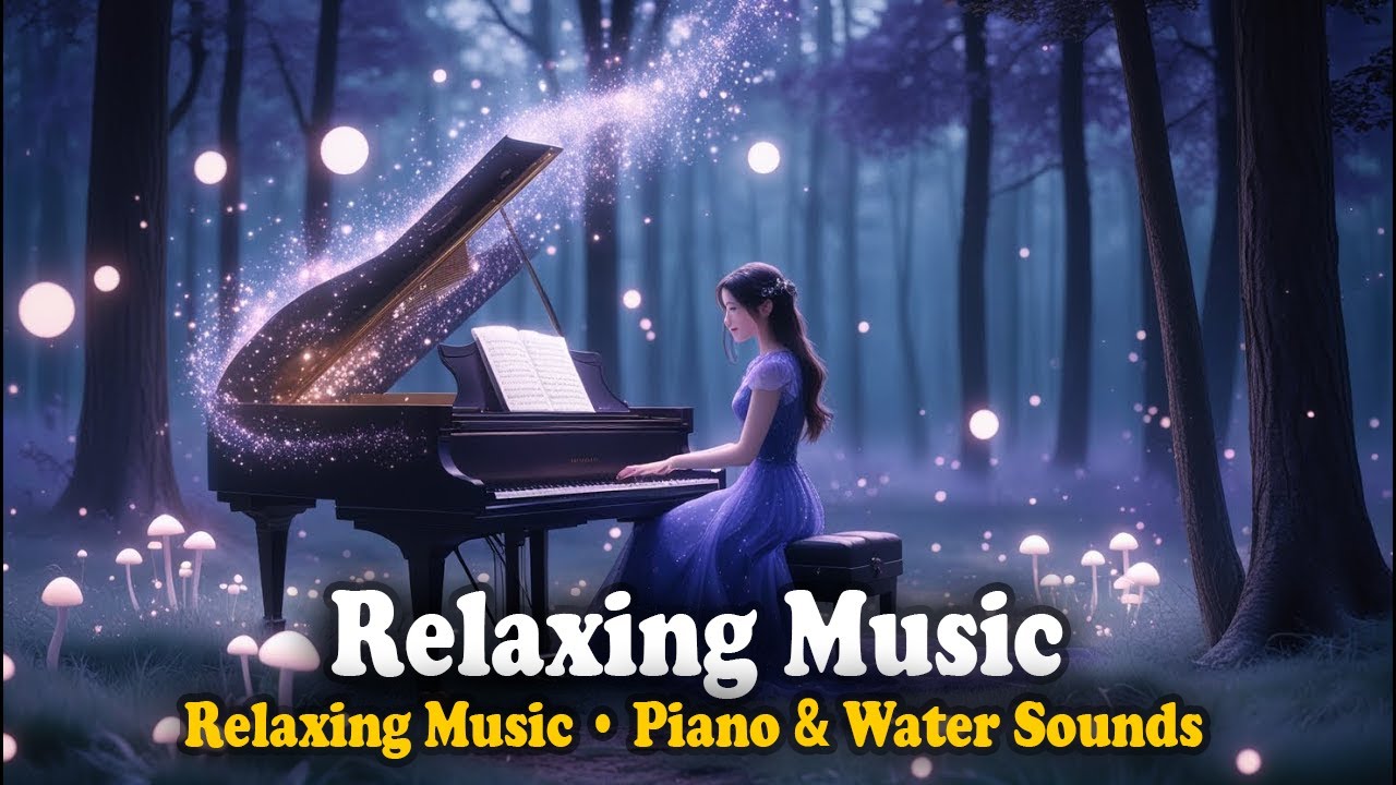 Beautiful Relaxing Music &bull; Piano & Water Sounds for Peaceful Sleep