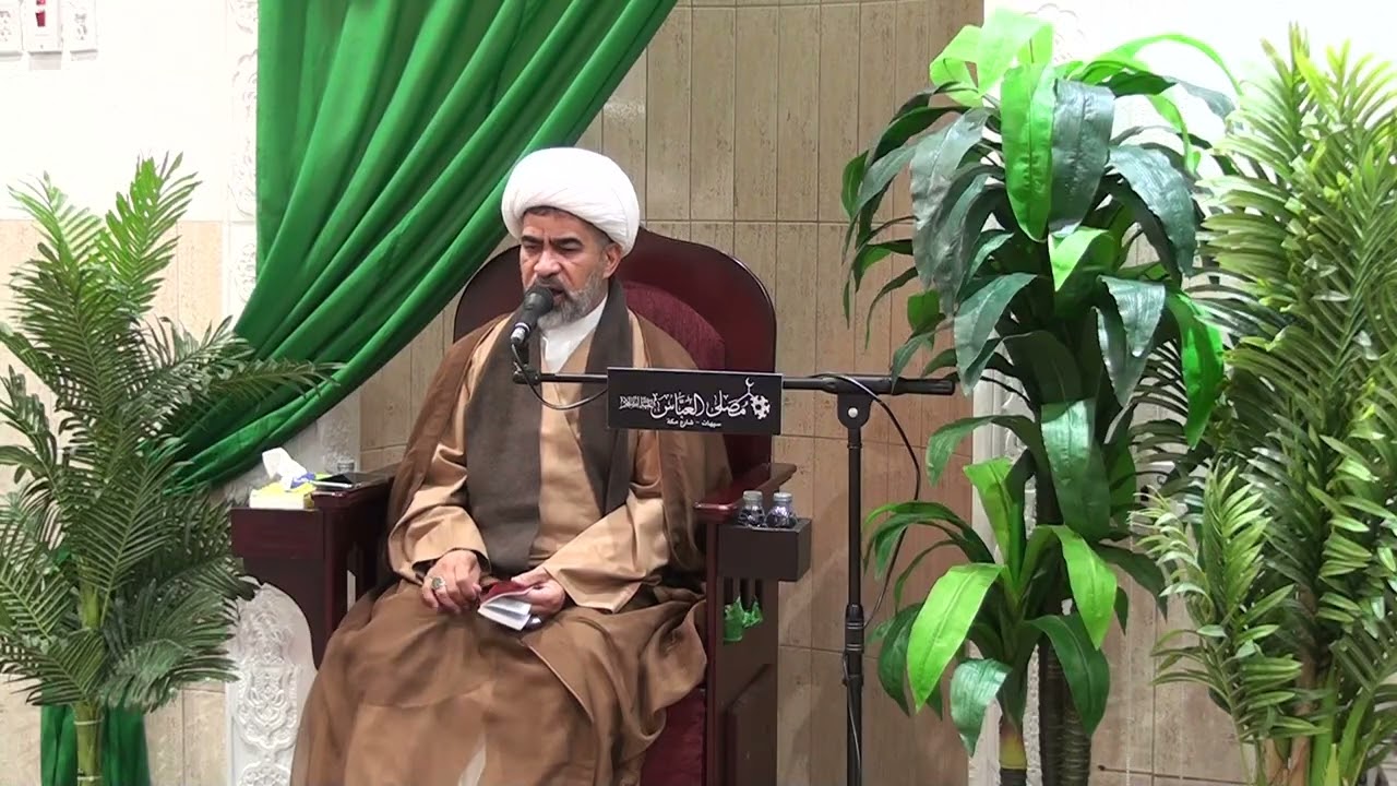 الشيخ مصطفى زين الدين 1447ه وذكرى مولد الامام علي ابن ابي طالب  ع  بمصلى العباس  ع