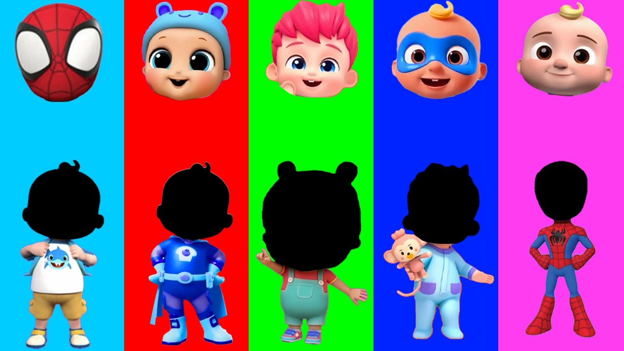 Wrong eyes👀 NEW EPISODES/ Sheriff Labrador x Rocky & BabyBoss Puzzle Wrong HeadsEYE PUZZLE WORLD