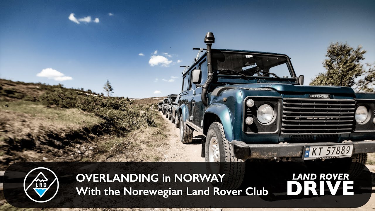 Overlanding in Norway - A day trip with the Norwegian Land Rover Club