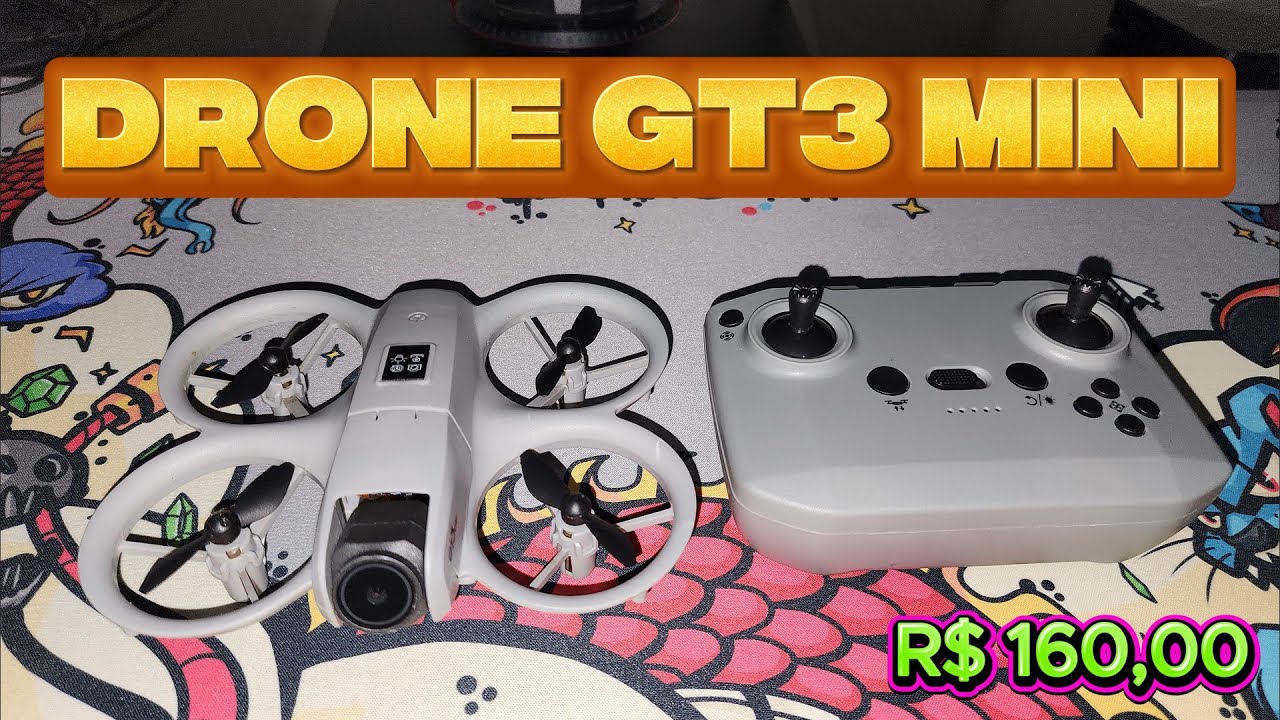 MINI 𝗗𝗥𝗢𝗡𝗘 GT3 𝗕𝗔𝗥𝗔𝗧𝗢 Para 𝗜𝗡𝗜𝗖𝗜𝗔𝗡𝗧𝗘𝗦 em 2025 Primeiras Impressões e voo.