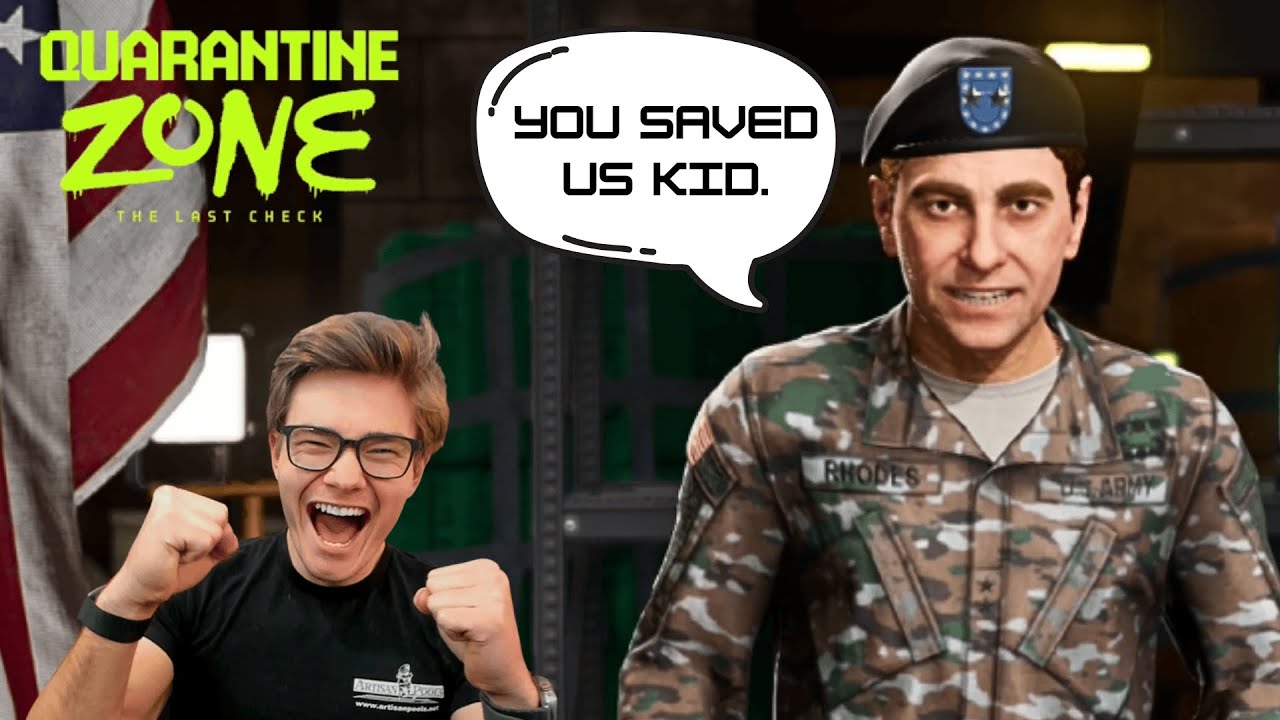 I Saved The World From A Planitary Threat... -Quarantine Zone
