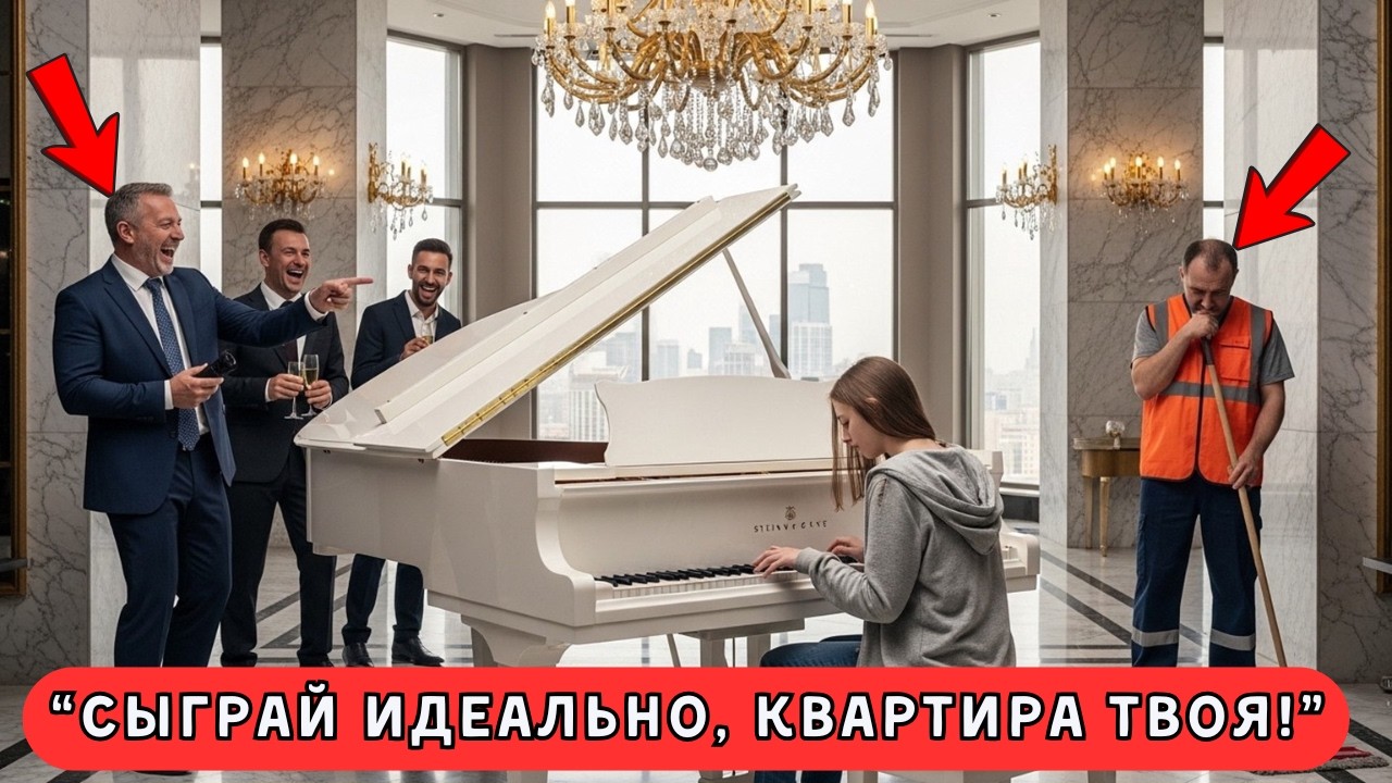«СЫГРАЙ НА РОЯЛЕ — И Я КУПЛЮ ТЕБЕ КВАРТИРУ!