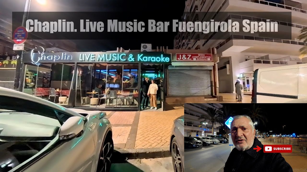 Chaplin  Live Music Bar Fuengirola Spain