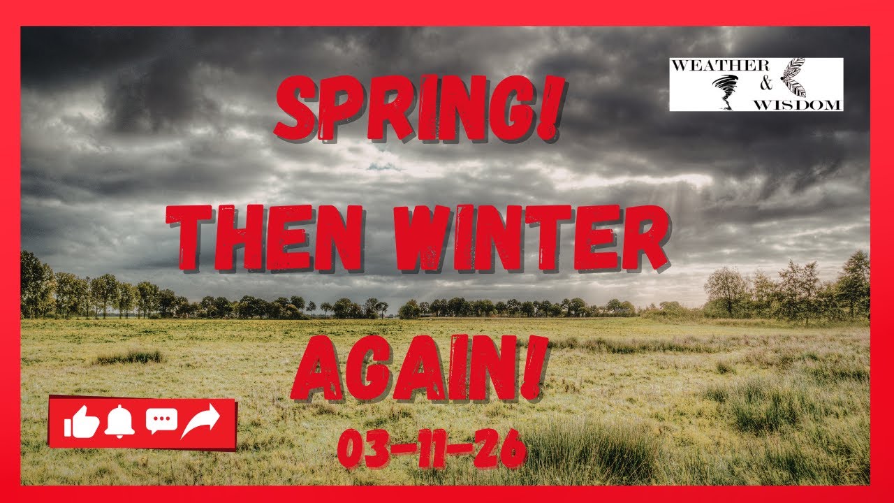 Весна! А потом снова зима! 03.11.2026
