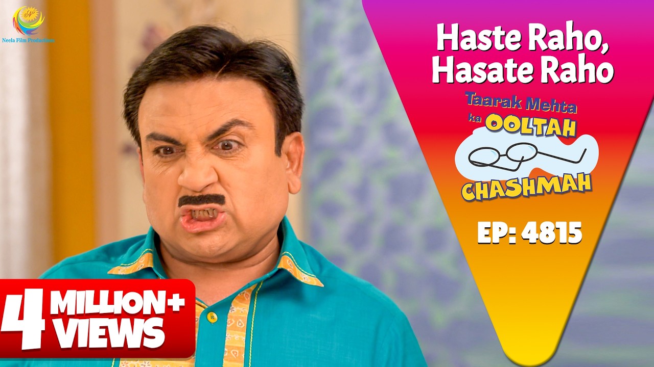 NEW! Ep 4815 - Bagha ka idea sunke Jethalal ke kyu उड़ गए होश? | Taarak Mehta ka Ooltah Chashmah