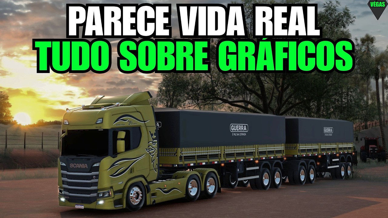 Tudo Sobre Gráficos no ETS2: Painel Nvidia, Configurações In-game e Mods