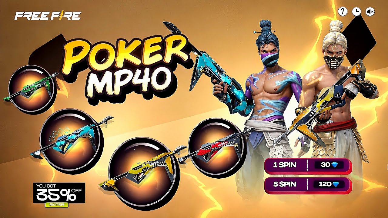 Finally All Poker Mp40 Return 🤯💥 | Exclusive Soul Bundle Back | Free Fire New Event | Ff New Event