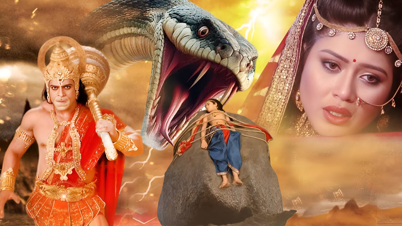 श्री हरी भक्त बालक का कैसे रक्षा किया हनुमान #hanuman #haribhakti #hindiserial #devotional