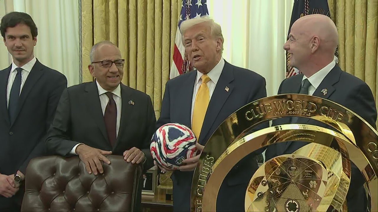 President Trump signs executive order establishing White House Task Force for 2026 FIFA World Cup