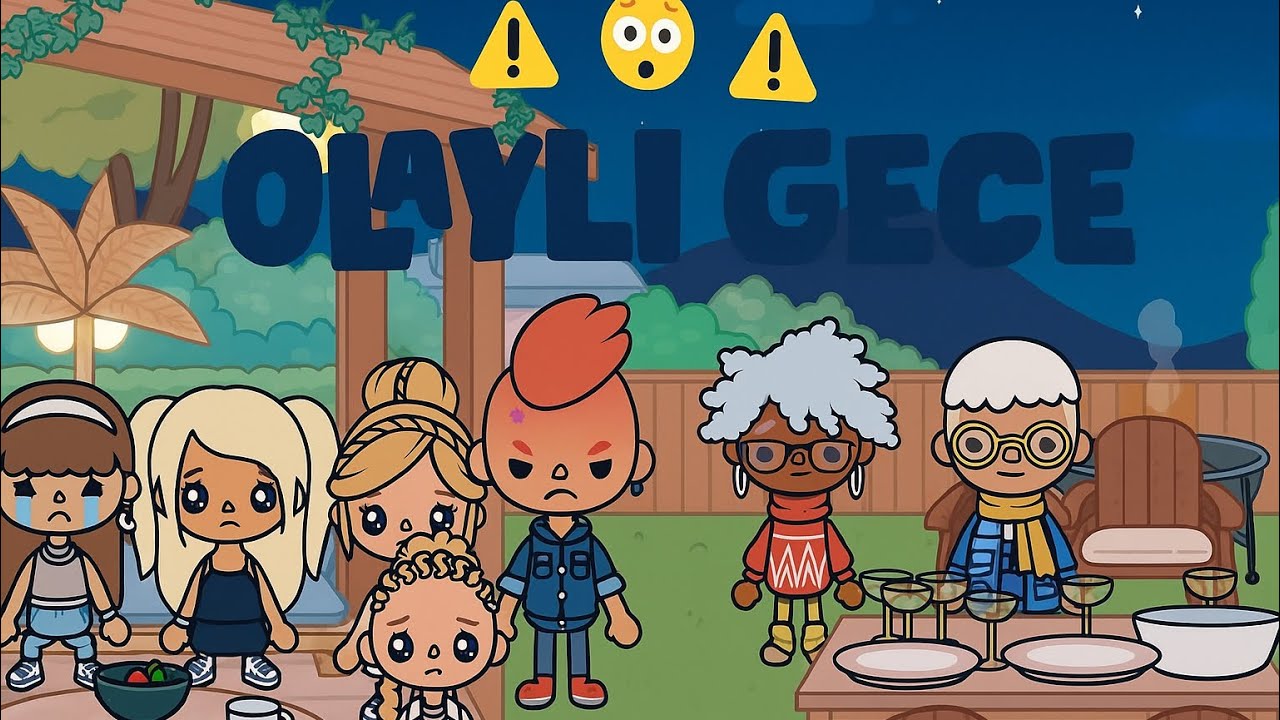 Tocaboca lisesi 🌍 143.Bolum/1 ay sonra/Buşrayı çok üzdüler 🥺