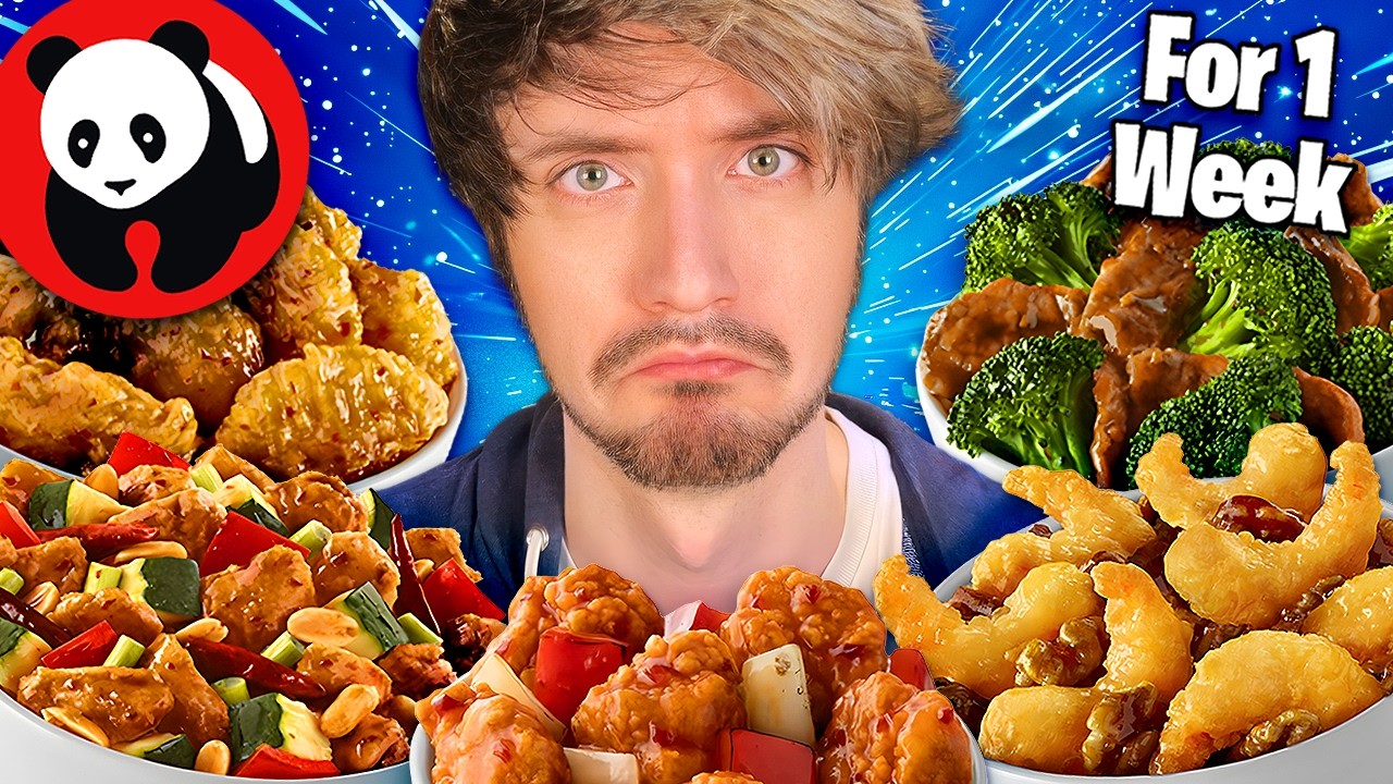 Я ел в Panda Express каждый день в течение недели.
