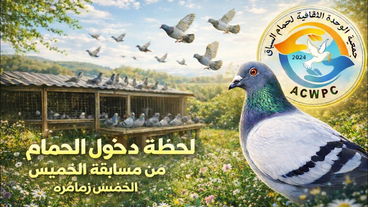 لحظه دخول الحمام السباق خميس زمامرة 160 كلم .🕊️ حظ موفق لجميع اخواني المواليع. شكرا على المشاهده🇲🇦🫡