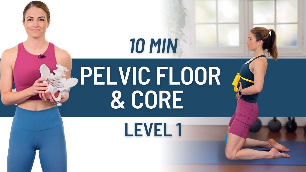 POWERFUL PELVIC FLOOR & CORE Strength Exercises // Level 1