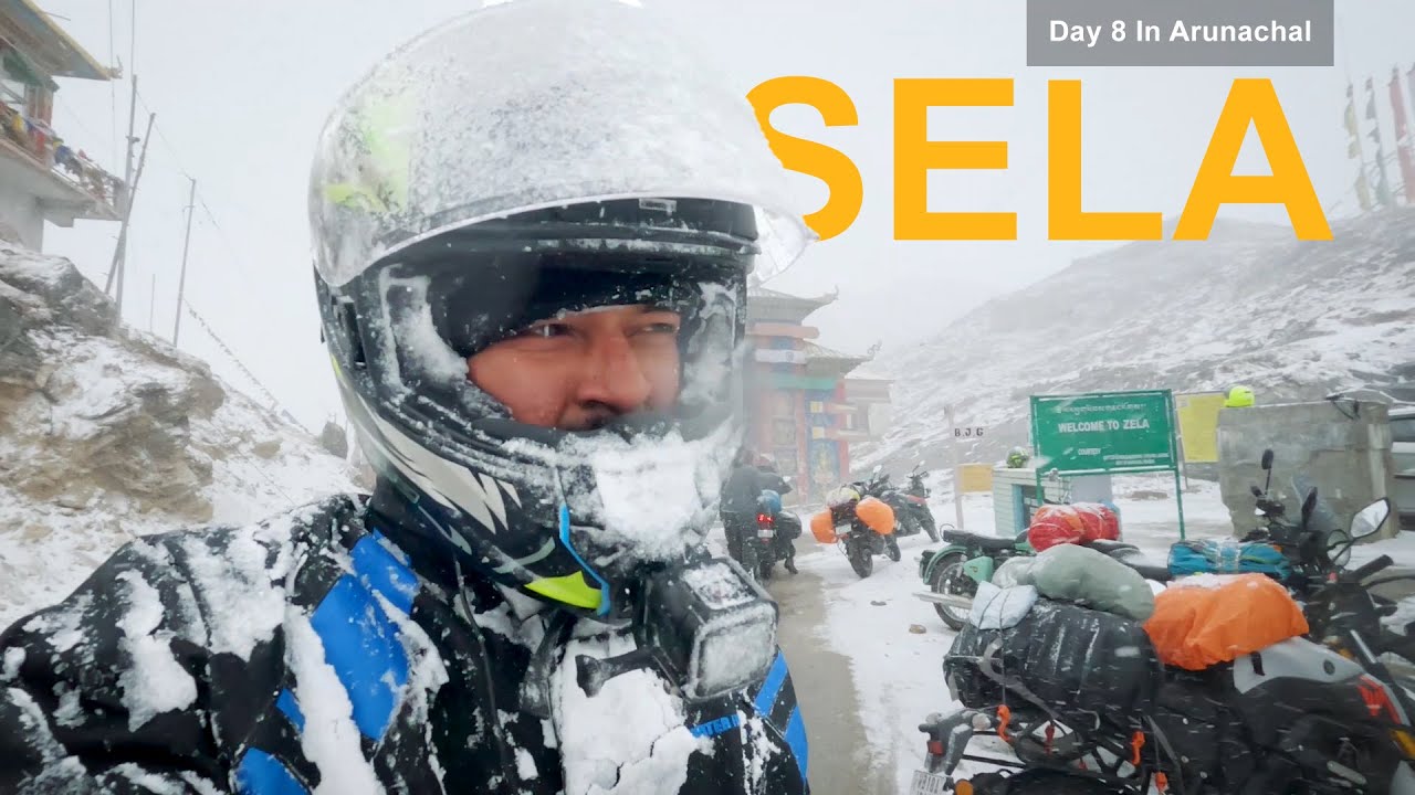 Arunachal Pradesh Day 8 | Tawang to Dirang |  Extreme Snowfalls in Sela Pass | Kolklata to Arunachal