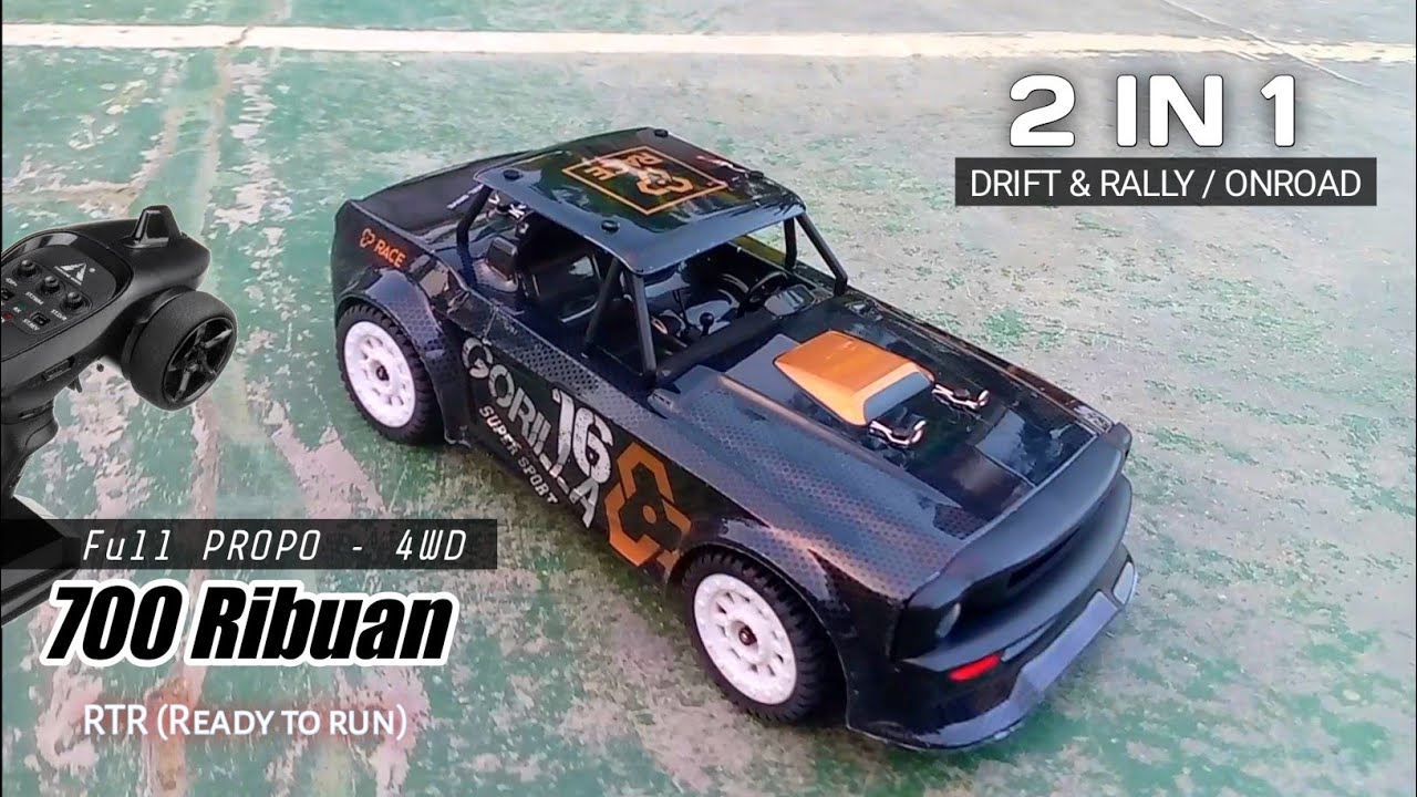 RC CAR PROPO 700 RIBUAN - MURAH TAPI GAK MAIN MAIN - UNBOXING DAN REVIEW - PINECONE SG 1604 / 1603