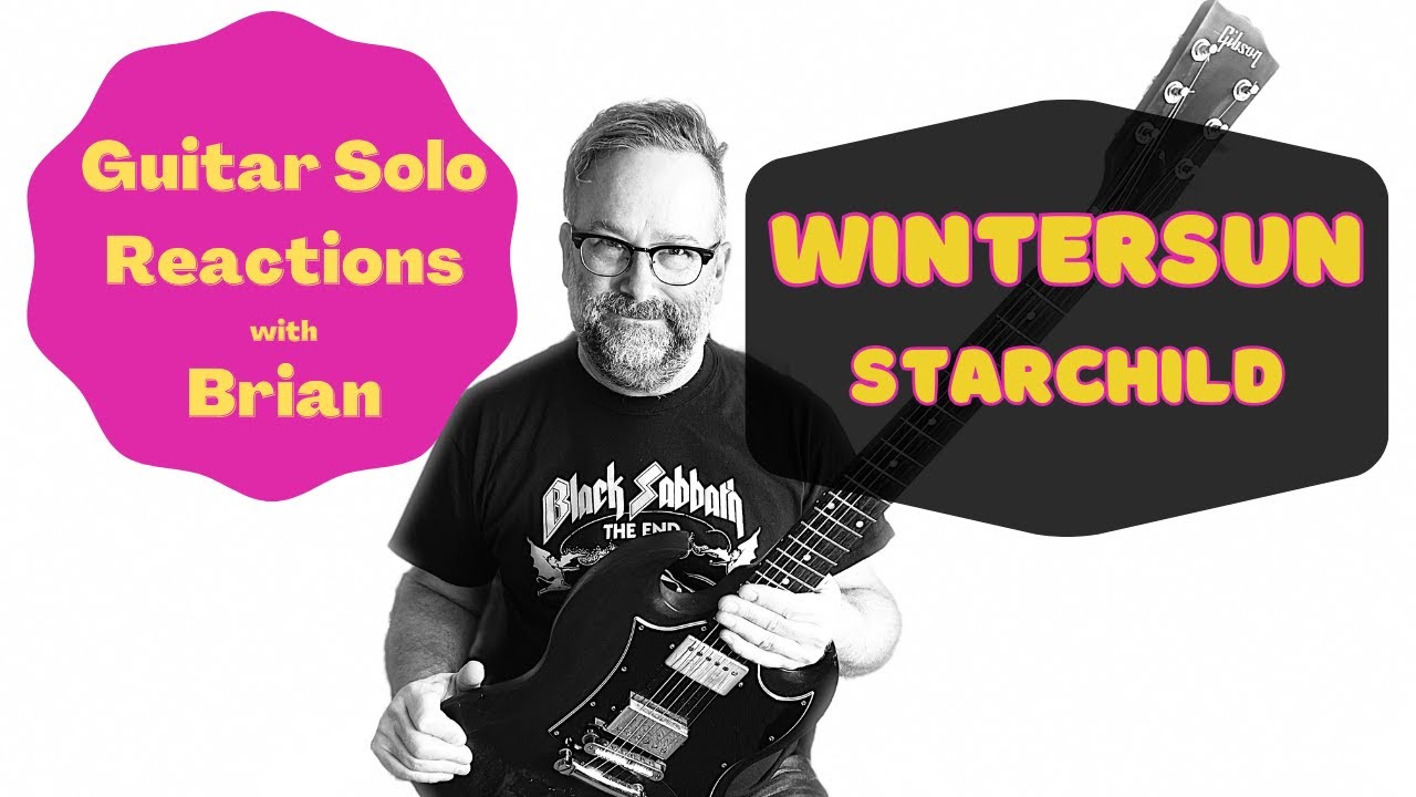 GUITAR SOLO REACTIONS ~ WINTERSUN ~ Starchild