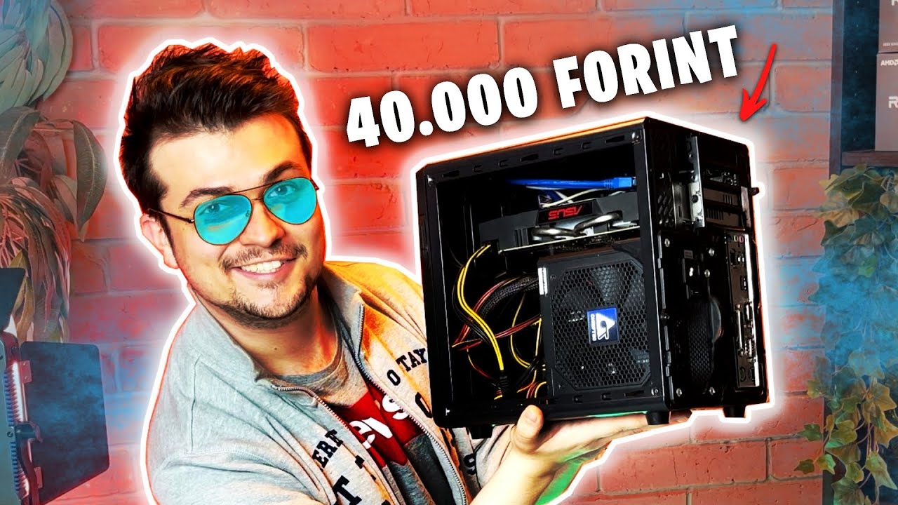 GAMER Számítógép Kihívás 40 000 Forintból - [ 1.Rész - A Szerelés ]