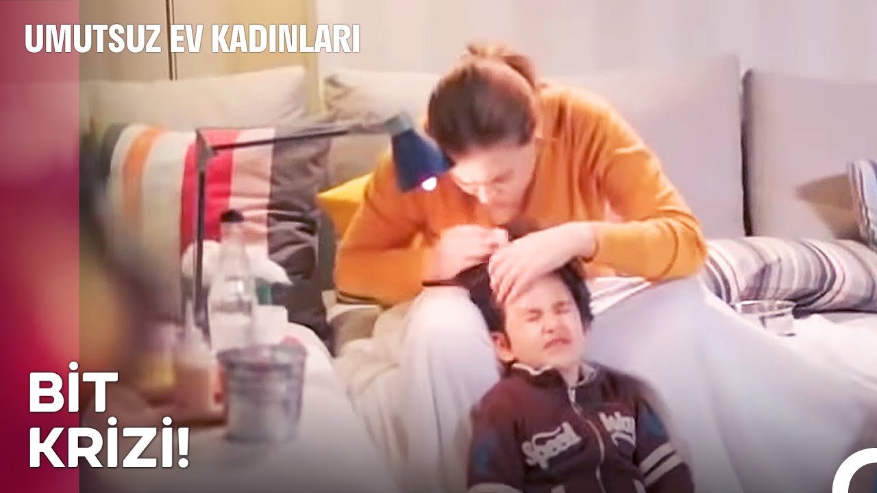 Elif ve çocuklarının bit krizi! - Umutsuz Ev Kadınları 16. Bölüm