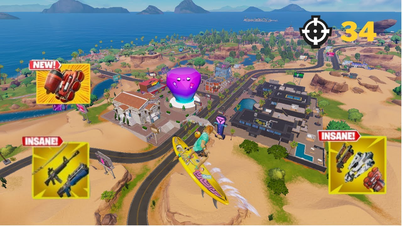 34 Elimination Fortnite  High Kill Solo Gameplay Zero Build (Fortnite Chapter 7 PC)